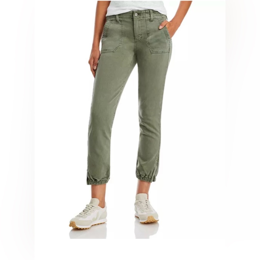 PAIGE Mayslie Cropped Jogger Pants With